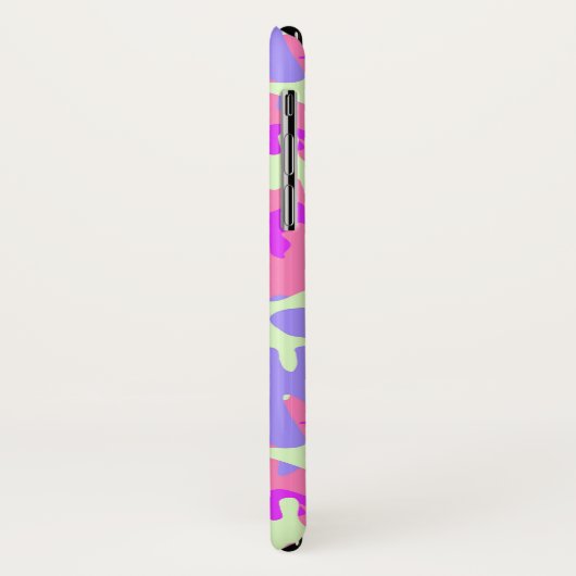 Cute pinky digital camouflage patroon Case-Mate iPhone case (Achterkant/links)