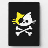 Cute Pirate Cat Fotoplaat (voorkant)
