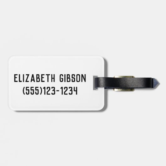 Cute Pirate Cat Sailing Bagagelabel (Achterkant horizontaal)