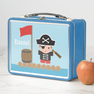 Cute Pirate Kapitein Ocean Raft Boys Gepersonalise