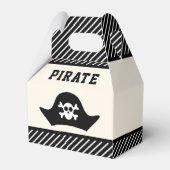 Cute Pirate Kids Birthday Party Bedankdoosjes (Voorkant Zijde)