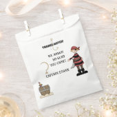 Cute Pirate Kids Birthday Party Bedankzakje (Geknipt)