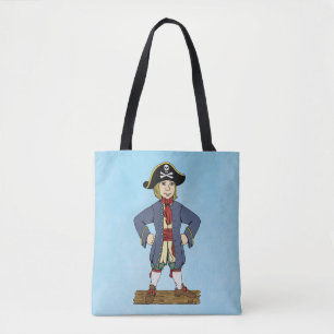 Cute Pirate Lad Canvas tas