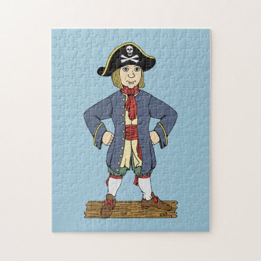 Cute Pirate Lad Legpuzzel (Verticaal)