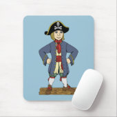 Cute Pirate Lad Muismat (Met muis)