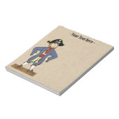 Cute Pirate Lad Notitieblok (Linkerzijde)