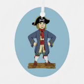 Cute Pirate Lad Ornament (Voorkant)