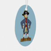 Cute Pirate Lad Ornament (Voorkant Rechts)