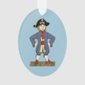 Cute Pirate Lad Ornament (voorkant)