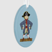Cute Pirate Lad Ornament (voorkant)