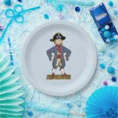 Cute Pirate Lad Papieren Bordje (Feest)