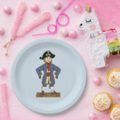 Cute Pirate Lad Papieren Bordje (Feest)