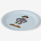 Cute Pirate Lad Papieren Bordje (Gekanteld)