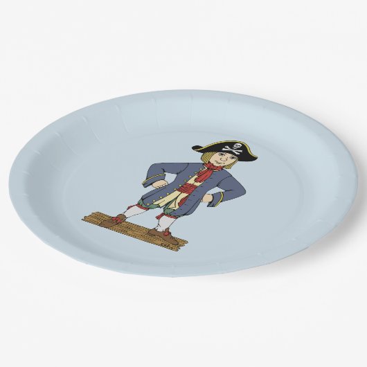 Cute Pirate Lad Papieren Bordje (Gekanteld)