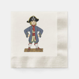Cute Pirate Lad Servet