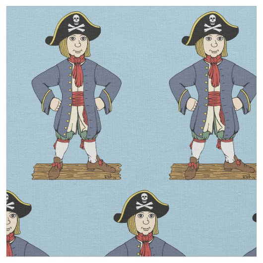 Cute Pirate Lad Stof (Close Up)