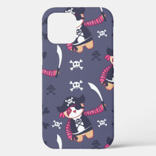 Cute Pirate Panda Beer Pattern Case-Mate iPhone Case