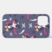 Cute Pirate Panda Beer Pattern Case-Mate iPhone Case (Achterkant (horizontaal))