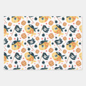 Cute Pirate Thormate Nautical Pattern Inpakpapier Vel (Voorkant 2)