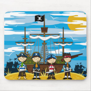 Cute Pirates Mousepad Muismat