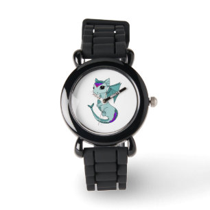 Cute Pisces Dragon design zodiawatch Horloge