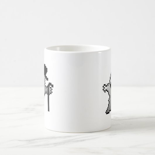 Cute pixel geest mok (Center)