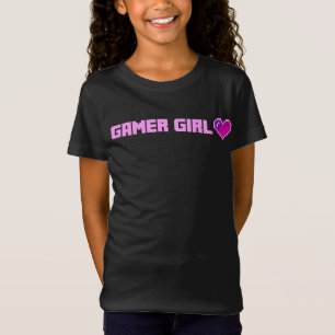 Cute Pixel Heart Gamer shirt