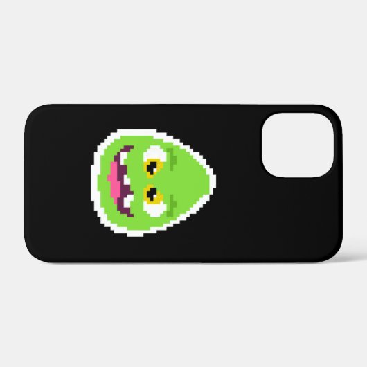Cute pixeled egg monster mok trekstring ba Case-Mate iPhone case (Achterkant (horizontaal))