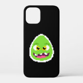 Cute pixeled egg monster mok trekstring ba Case-Mate iPhone case (Achterkant)
