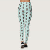 Cute pixeled robotCop Leggings (Achterkant)