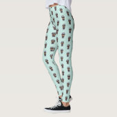 Cute pixeled robotCop Leggings (Links)