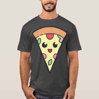 Cute Pizza Kawaii Anime Vaporwave Indie esthetics T-shirt