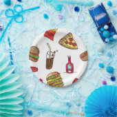 Cute Pizza Printed Artisan Paper Bord for Party (Feest)