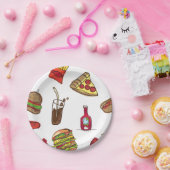 Cute Pizza Printed Artisan Paper Bord for Party (Feest)