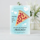 Cute Pizza Slice Classroom Friendship (Staand voorkant)