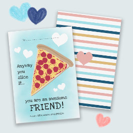 Cute Pizza Slice Classroom Friendship