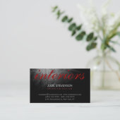 Cute Plain Interior Designer Visitekaartje (Staand voorkant)