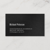 Cute Plain Red Gray Pattern Fitness Visitekaartje (Achterkant)