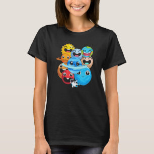 Cute Planets Astronomy Science Space Travel Astron T-shirt