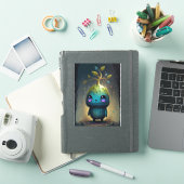 Cute Plant Monster Fantasy Art Sticker (iPad Cover)