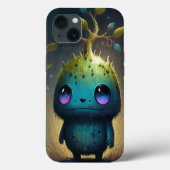 Cute Plant Monster Fantasy Hoesje-Mate iPhone Case (Achterkant)