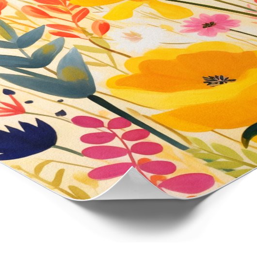 Cute Planten Poster (Hoek)