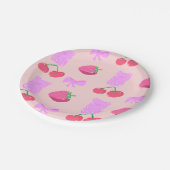 cute plate papieren bordje (Gekanteld)