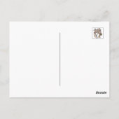 Cute Playful Cats Design – Fun Paws and Play Art Briefkaart (Achterkant)