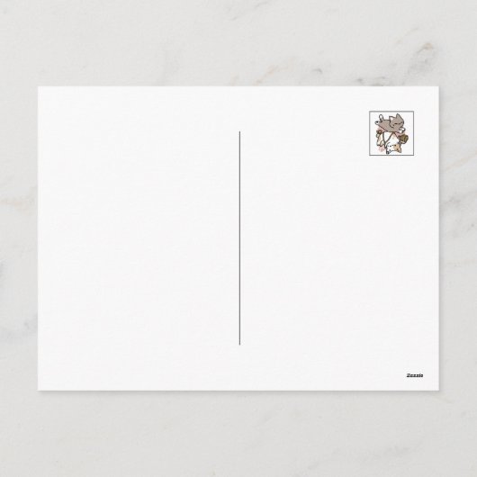 Cute Playful Cats Design – Fun Paws and Play Art Feestdagenkaart (Achterkant)