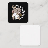 Cute Playful Cats Design – Fun Paws and Play Art Notitiekaartje (Voorkant / Achterkant)