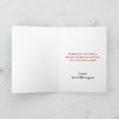 Cute Playful Cats Merry-kerstfoto Feestdagen Kaart (Binnen)