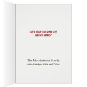 Cute Playful Kerstkat (Binnen (Rechts))