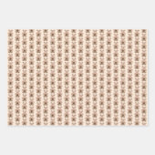 Cute Plush Stuffed Teddy Bear Animal Print Inpakpapier Vel (Voorkant)