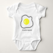 Cute Poaching Baby Bodysuit (Voorkant)